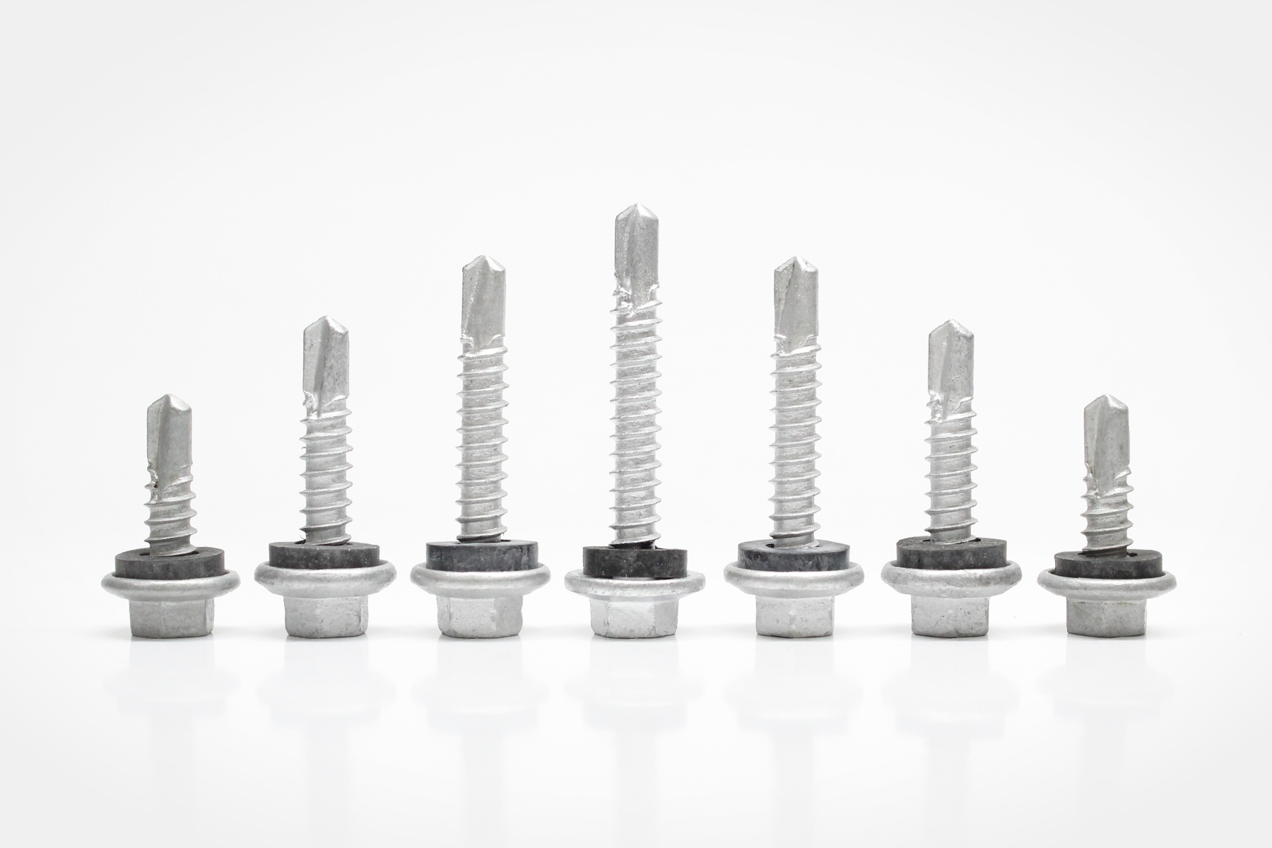 Hex Flange Self Drill with Rubber Washer