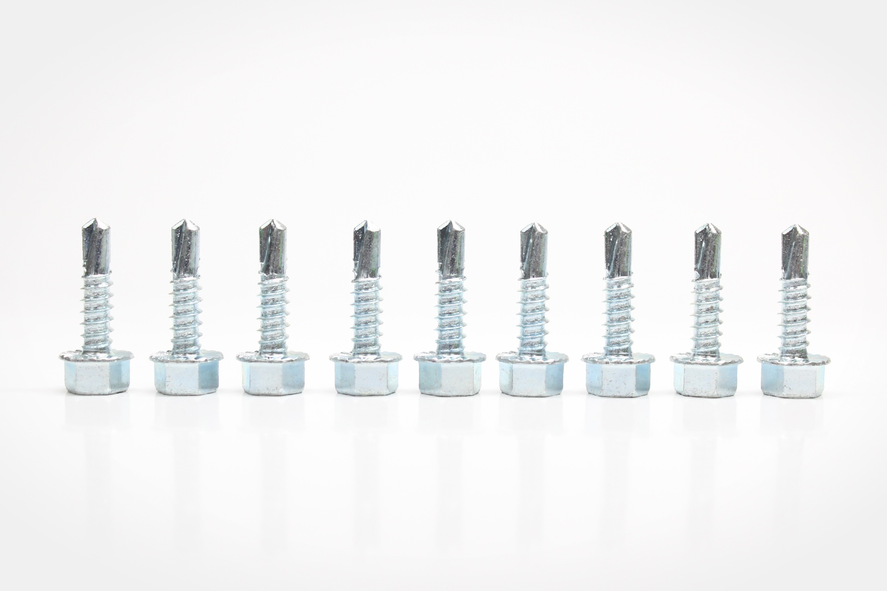 Super-MAX Hex Washer Head Self Drill Serrations