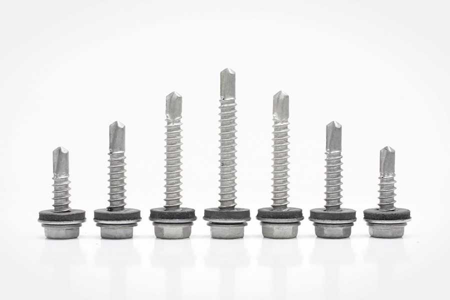 Hex Washer Head Self Drill with Bonded Washer