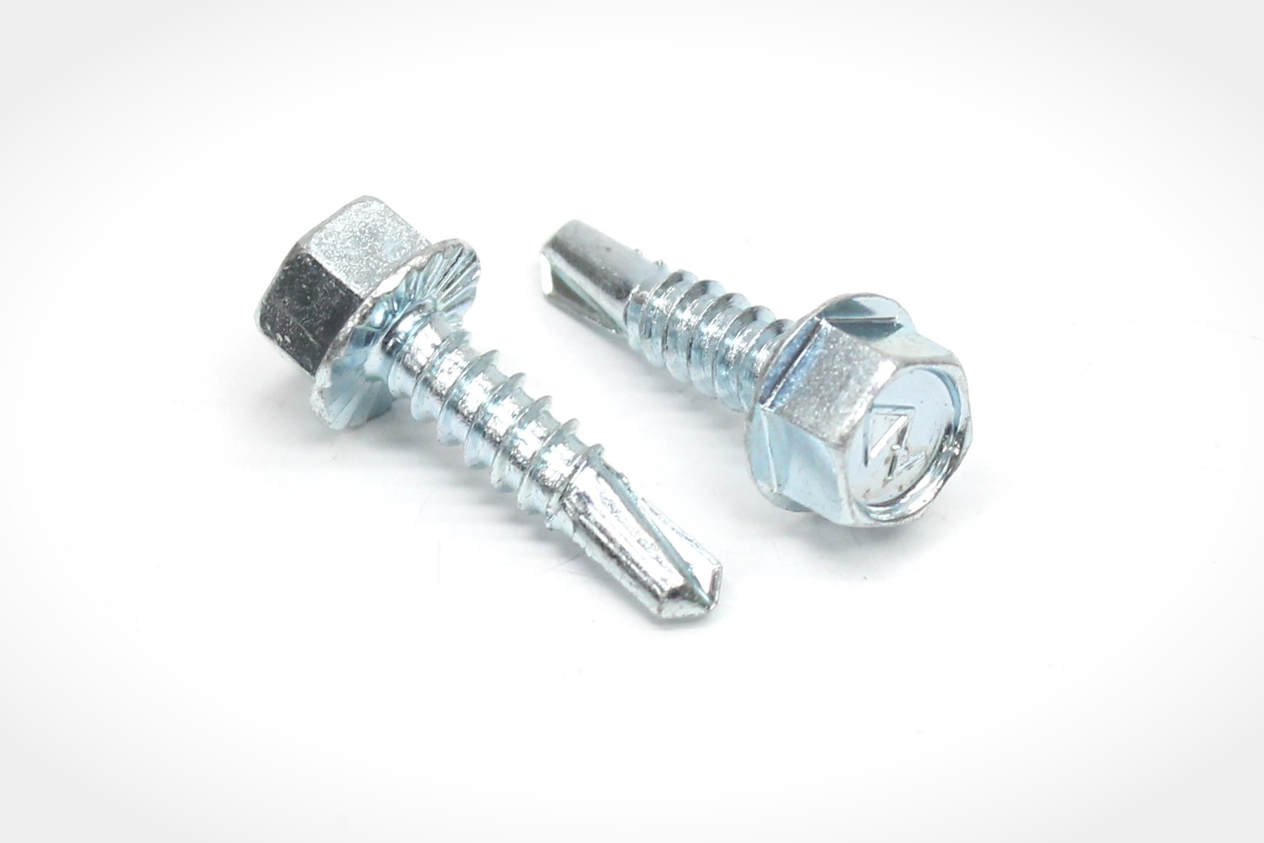 Super-MAX Hex Washer Head Self Drill Serrations