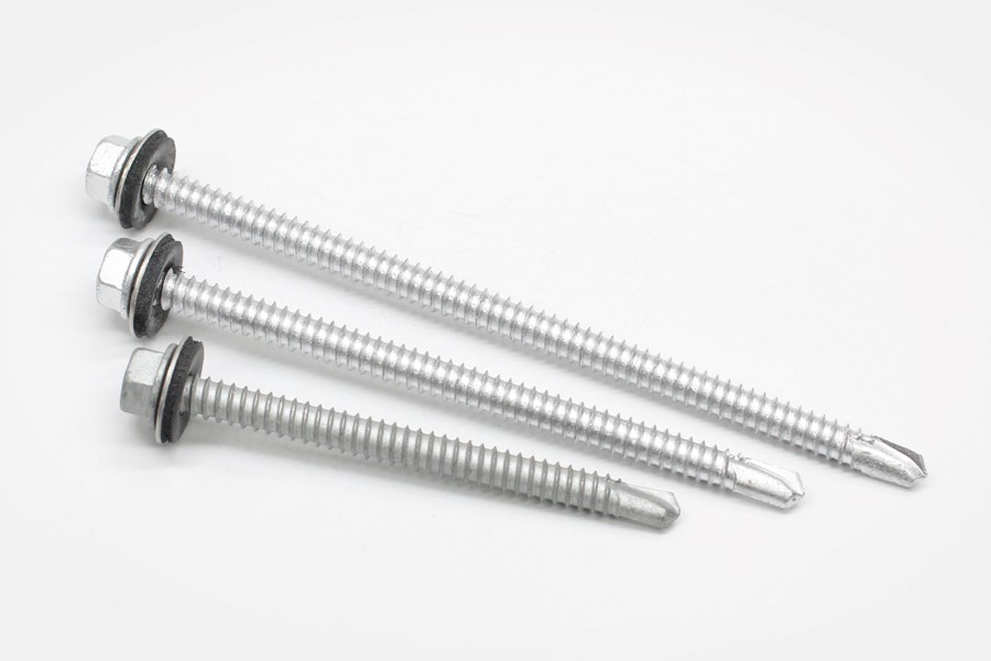 Hex Washer Head Self Drill with Bonded Washer