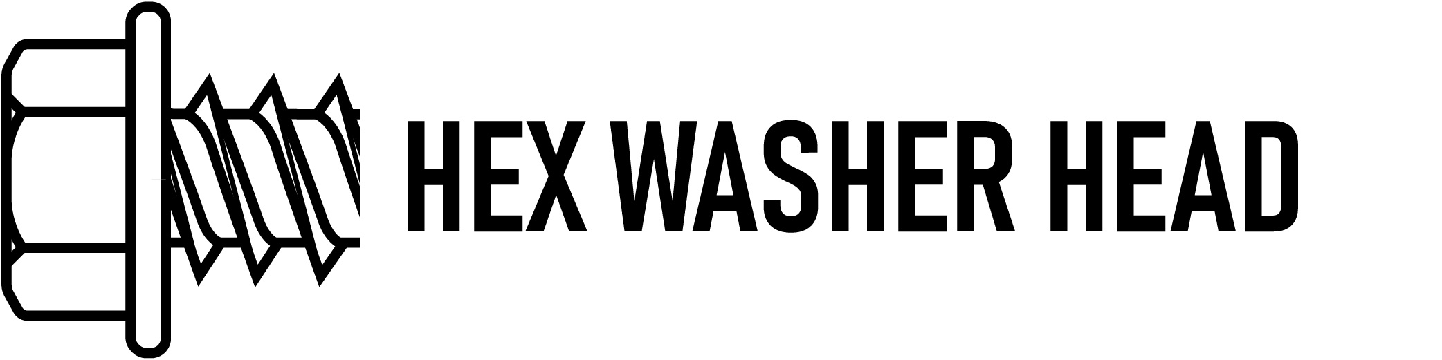 High Hex Washer Head Ultra Fine Pierce