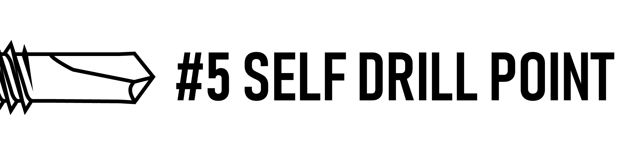 Hex Washer Head #5 Self Drill