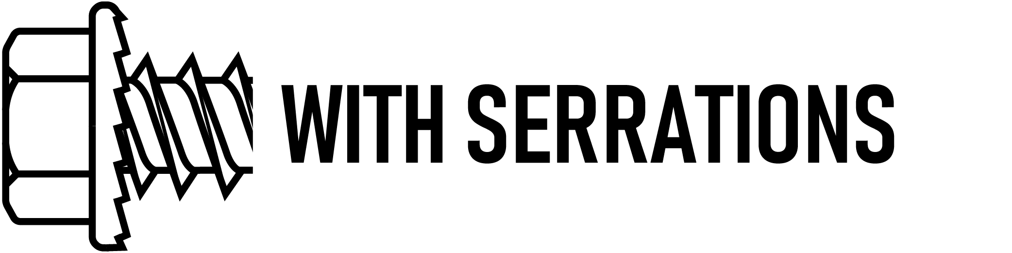 MAX Hex Washer Head Self Drill with Serrations