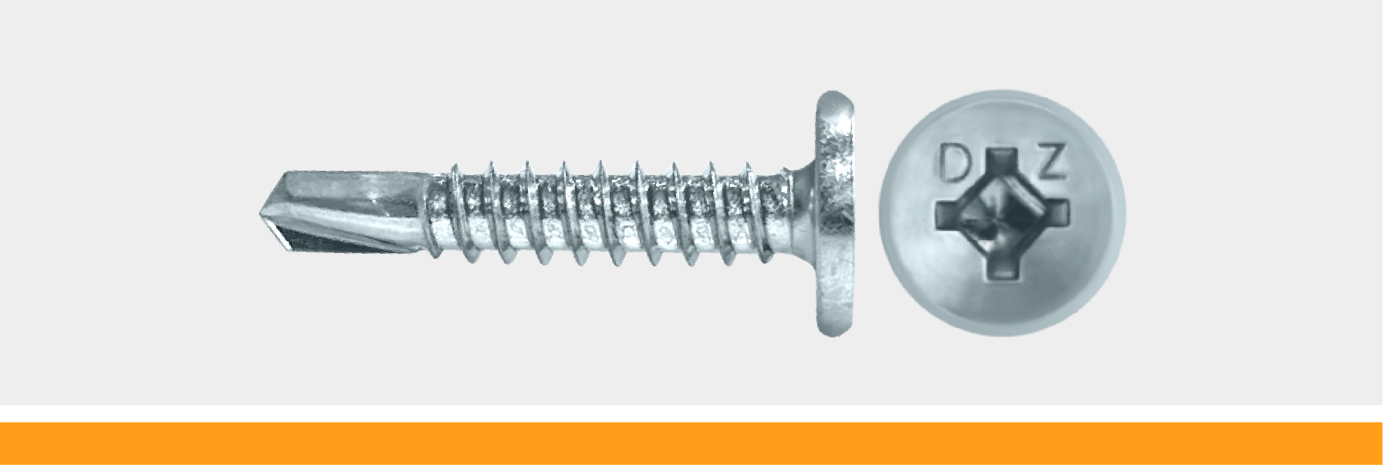Square-Phillips Pancake Self Drill