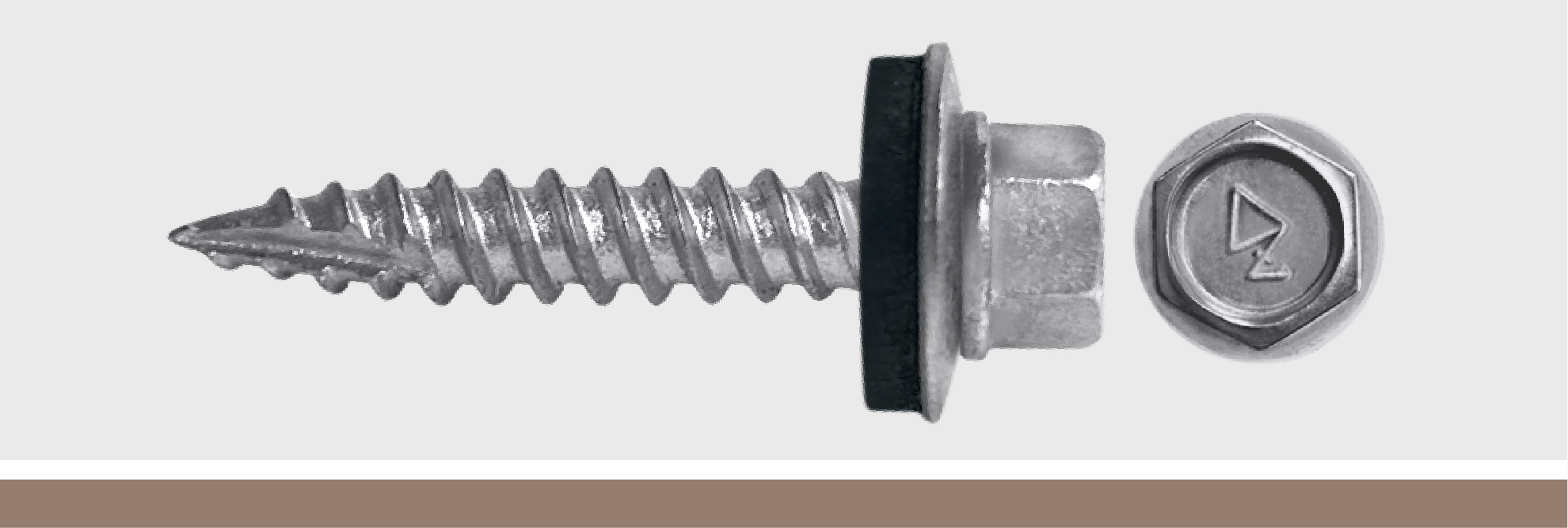 Hex Washer Head Type 17 with Bonded Washer