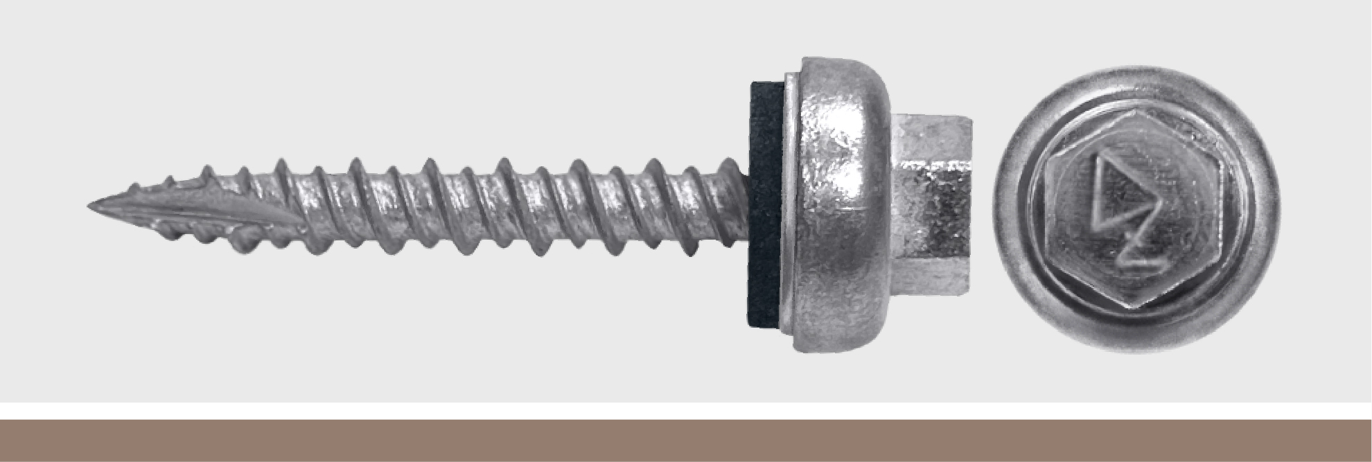 Hex Zinc Alloy Cap Type 17 with Bonded Washer