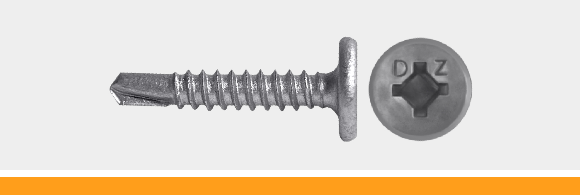 Square-Phillips Pancake Self Drill