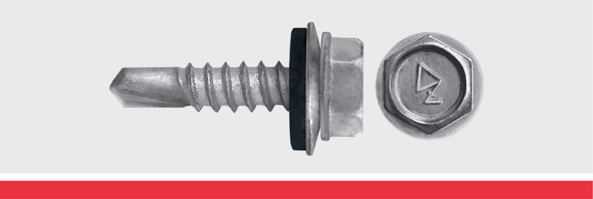 Hex Washer Head Self Drill with Bonded Washer