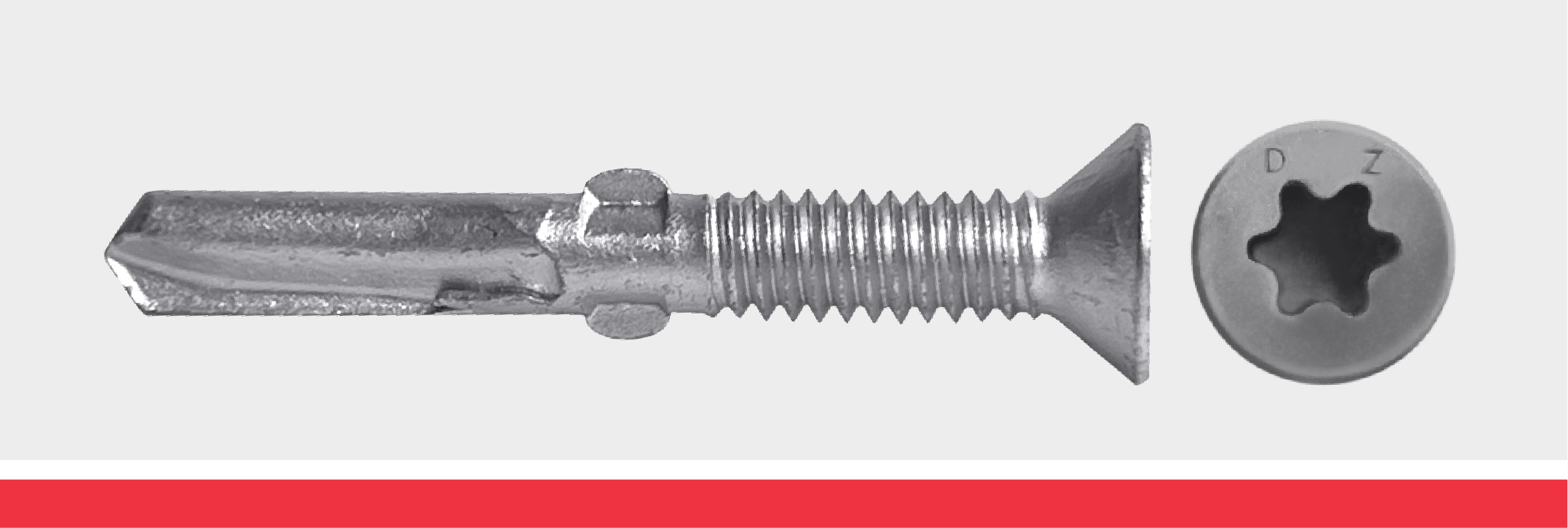 Star Flat Self Drill with Wings