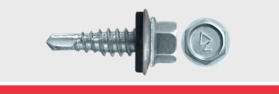 Hex Washer Head #1 Stitch Self Drill with Washer